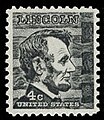 Lincoln stamp, issued November 19, 1965