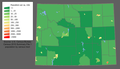 Image 7The largest population centers are Cheyenne (southeast) and Casper. (from Wyoming)