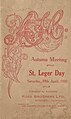 Front cover 1930 AJC St Leger racebook