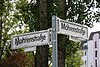 People have taken to adding an umlaut to the street name signs to change the offending term, as "Möhren" means "carrots".