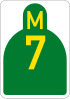 Metropolitan route M7 shield