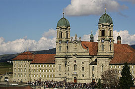 Abbaye d'Einsiedeln, Schwyz.