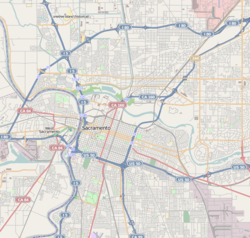 2022 Sacramento shooting is located in Sacramento, California