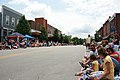 Downtown during PrairieFest parade