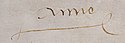 Anne's signature