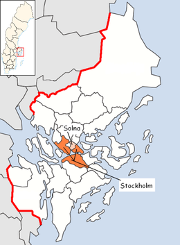 Solna - Localizazion