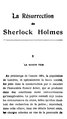 Résurrection de Sherlock Holmes (djvu)