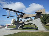 Lisbon monument to the flight