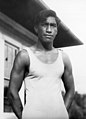 Duke Kahanamoku (August 24, 1890 – January 22, 1968), gold medal-winning Olympic athlete who popularized surfing