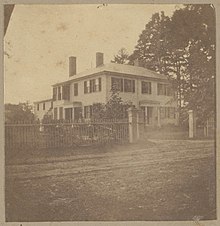 Concord, Emerson House, 1828, ca. 1895–1905. Archive of Photographic Documentation of Early Massachusetts Architecture, Boston Public Library.