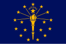 Drapeau de Indiana