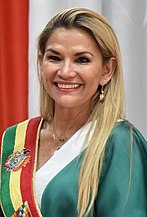 Jeanine Áñez Chávez (2019-2020) 13 de junio de 1970 (54 años)