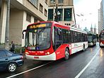 Electric trolleybus in São Paulo, Brazil