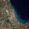 Image 48A satellite image of Chicago (from Chicago)