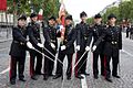 Cadets de la Politècnica a la Desfilada Militar del Dia de la Bastilla