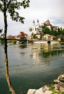 Aarburg old town