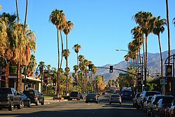 Skyline of Palm Springs