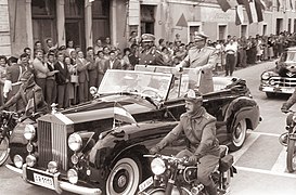 Josip Broz Tito and Emperor Haile Selassie 1959