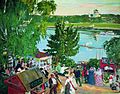 Passeio pelo rio Volga (1909)