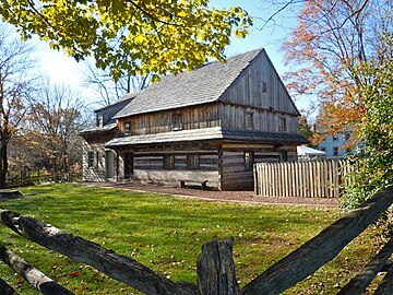 Morgan Log House, home of Daniel Boone's grandparents