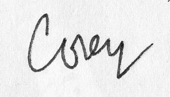 signature de Cosey
