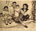 1946, with little Nancy Sinatra and his first wife Nancy Barbato（1917 - 2018）