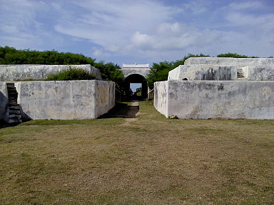 西嶼東臺內部建築