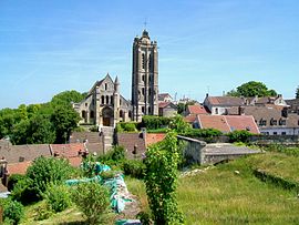 The church of Saint-Laurent, in Beaumont-sur-Oise