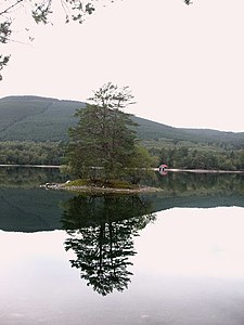 The crannog island