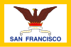 सैन फ़्रांसिस्को, कैलिफोर्निया का झंडा