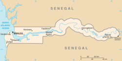 Мапа Гамбіі