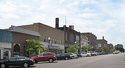 Skyline of Denison