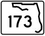 State Road 173 marker