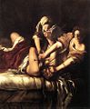 Judit decapitant a Holofernes d'Artemisia Gentileschi