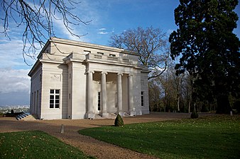 Music pavilion at the Château de Louveciennes (1770–1771) by Claude Nicolas Ledoux