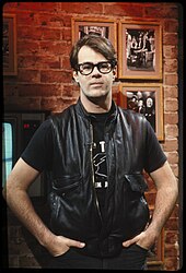 A photograph of Dan Aykroyd