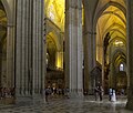 Inside the cathedral