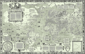 Карта світу Герхарда Меркатора, 1569 рік