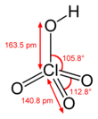 Perchloric acid Hydroxidotrioxidochlorine