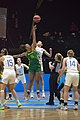 Image 16Initial jump at the match for the 3rd place in the FIBA Under-18 Women's Americas Championship Buenos Aires 2022 between Argentina and Brazil. (from Women's basketball)