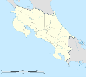 Ciudad de Puntarenas trên bản đồ Costa Rica