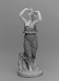 Kadın Bacchante, Royal Worcester, 1898. Brooklyn Müzesi