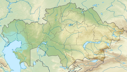 Moiynkum is located in Kazakhstan
