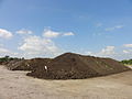 Image 71Alignment of several compost piles on a composting facility in France (from Garden design)