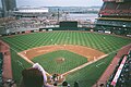 Cinergy Field during a Cincinnati Reds game vs. the New York Mets on April 27, 2001.