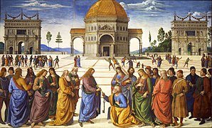 5The delivery of the keys by Perugino