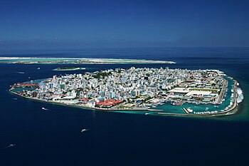 Malé, capital of the Republic of Maldives