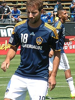 Magee v dresu LA Galaxy (2010)