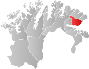 Poziția localității Comuna Vadsø