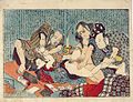 Image 30A rape scene by Utagawa Kuniyoshi (ca.1797-1861).